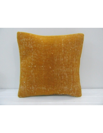 Vintage Handmade Decorative Yellow Turkish Pillow Cover