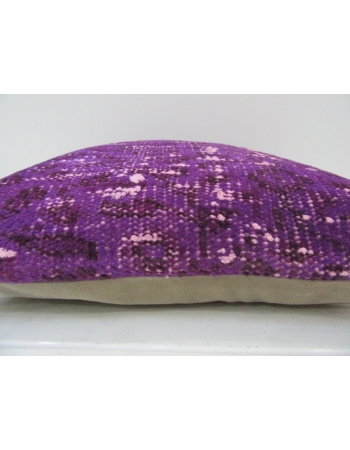 Vintage Handmade Decorative Purple Turkish Pillow Cover
