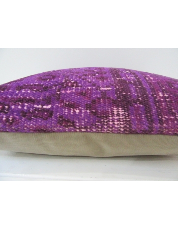 Vintage Handmade Decorative Purple Turkish Pillow Cover