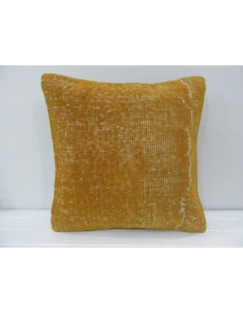 Vintage Handmade Decorative Yellow Turkish Pillow Cover