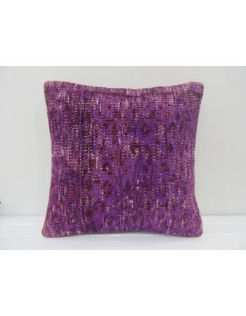 Vintage Handmade Decorative Purple Turkish Pillow Cover