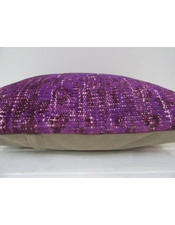 Vintage Handmade Decorative Purple Turkish Pillow Cover