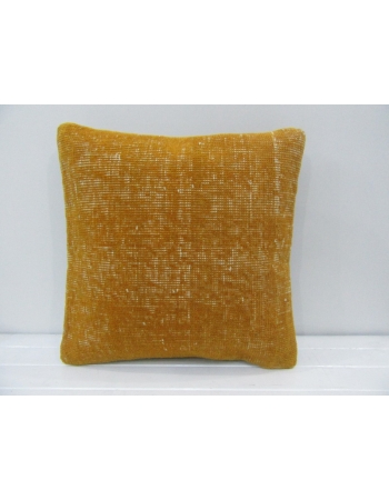 Vintage Handmade Decorative Yellow Turkish Pillow Cover