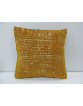 Vintage Handmade Decorative Yellow Turkish Pillow Cover