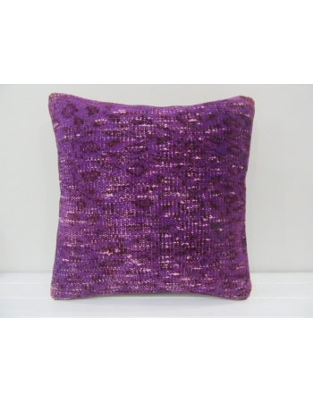 Vintage Handmade Decorative Purple Turkish Pillow Cover