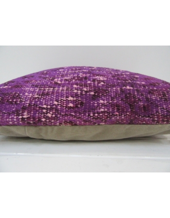 Vintage Handmade Decorative Purple Turkish Pillow Cover