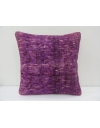 Vintage Handmade Decorative Purple Turkish Pillow Cover