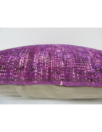 Vintage Handmade Decorative Purple Turkish Pillow Cover