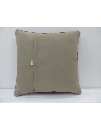 Vintage Handmade Decorative Purple Turkish Pillow Cover