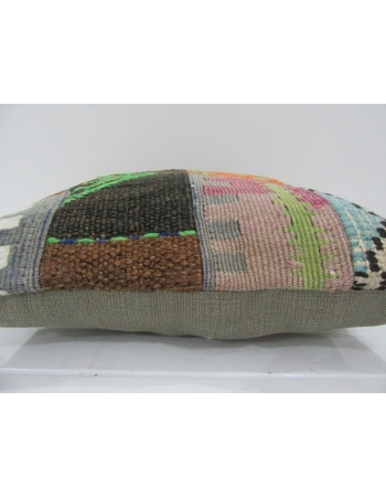 Vintage Handmade Decorative Patchwork Kilim Pillow Cover