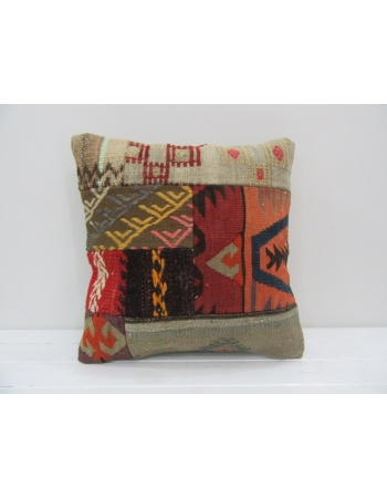 Vintage Handmade Decorative Patchwork Kilim Pillow Cover