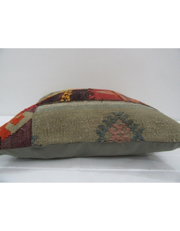 Vintage Handmade Decorative Patchwork Kilim Pillow Cover