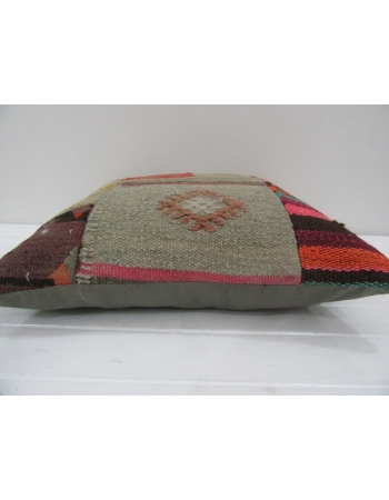 Vintage Handmade Decorative Patchwork Kilim Pillow Cover