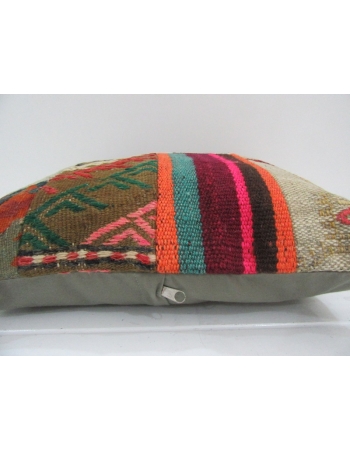 Vintage Handmade Decorative Patchwork Kilim Pillow Cover