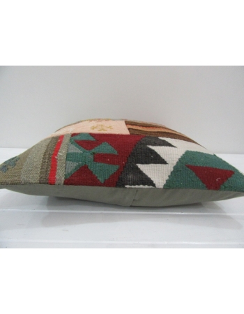 Vintage Handmade Decorative Patchwork Kilim Pillow Cover