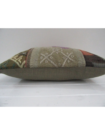 Vintage Handmade Decorative Patchwork Kilim Pillow Cover