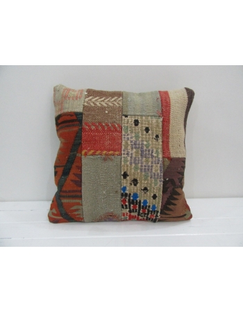 Vintage Handmade Decorative Patchwork Kilim Pillow Cover