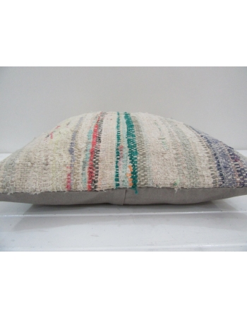 Vintage Handmade Decorative Striped Kilim Pillow Cover