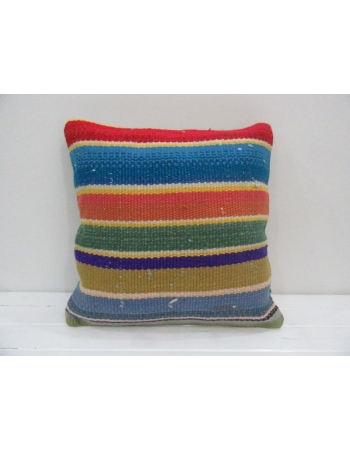 Vintage Handmade Decorative Multicolor Kilim Pillow Cover