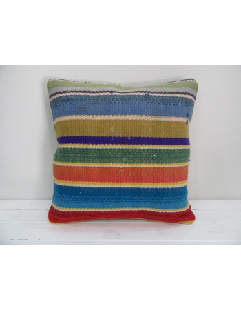 Vintage Handmade Decorative Multicolor Kilim Pillow Cover