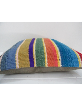 Vintage Handmade Decorative Multicolor Kilim Pillow Cover