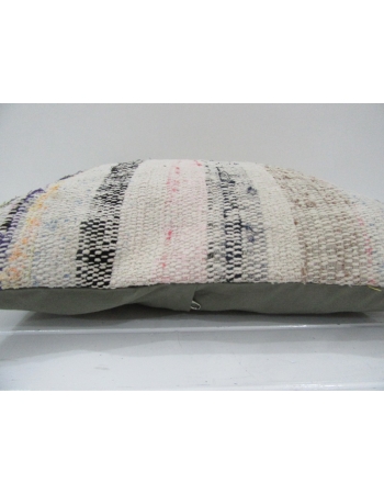 Vintage Handmade Decorative Striped Kilim Pillow Cover