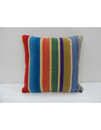 Vintage Handmade Decorative Multicolor Kilim Pillow Cover