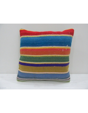 Vintage Handmade Decorative Multicolor Kilim Pillow Cover