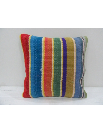Vintage Handmade Decorative Multicolor Kilim Pillow Cover