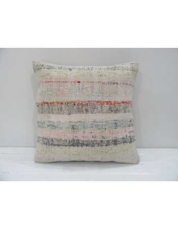 Vintage Handmade Decorative Striped Kilim Pillow Cover