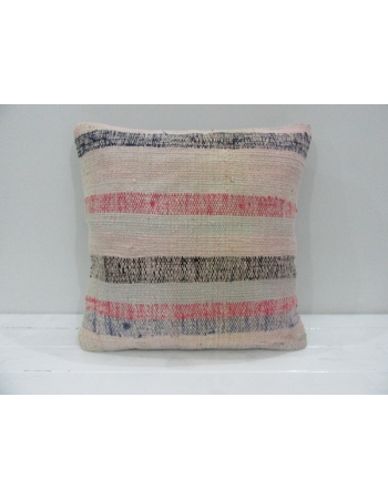 Vintage Handmade Decorative Striped Kilim Pillow Cover