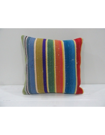 Vintage Handmade Decorative Multicolor Kilim Pillow Cover