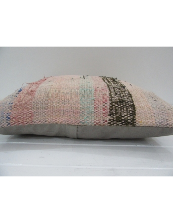 Vintage Handmade Decorative Striped Kilim Pillow Cover