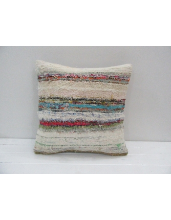 Vintage Handmade Decorative Striped Kilim Pillow Cover