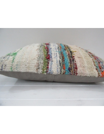 Vintage Handmade Decorative Striped Kilim Pillow Cover