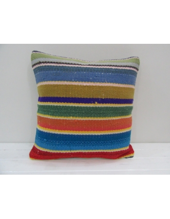 Vintage Handmade Decorative Multicolor Kilim Pillow Cover