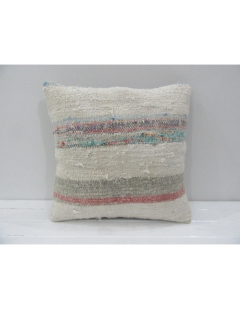 Vintage Handmade Decorative Striped Kilim Pillow Cover