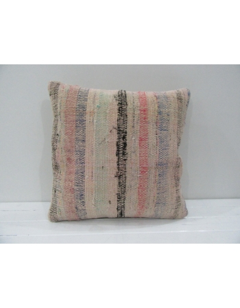 Vintage Handmade Decorative Striped Kilim Pillow Cover