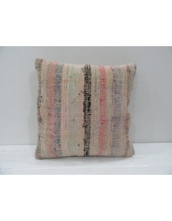 Vintage Handmade Decorative Striped Kilim Pillow Cover