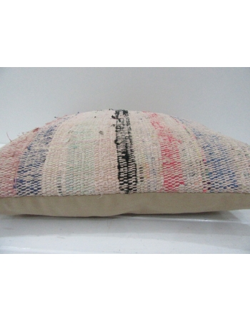 Vintage Handmade Decorative Striped Kilim Pillow Cover
