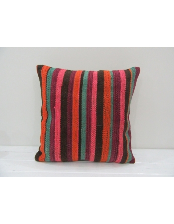 Vintage Handmade Decorative Multicolor Kilim Pillow Cover