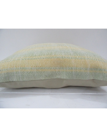 Vintage Handmade Decorative Striped Natural Kilim Pillow Cover