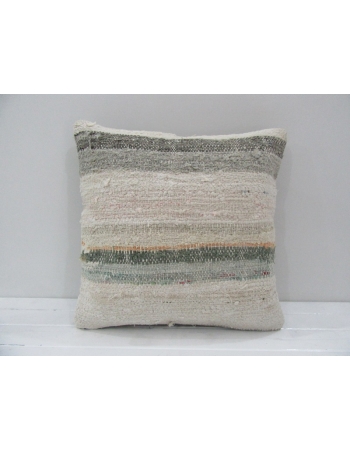 Vintage Handmade Decorative Striped Kilim Pillow Cover