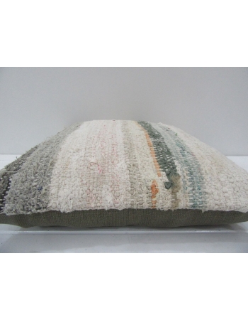 Vintage Handmade Decorative Striped Kilim Pillow Cover