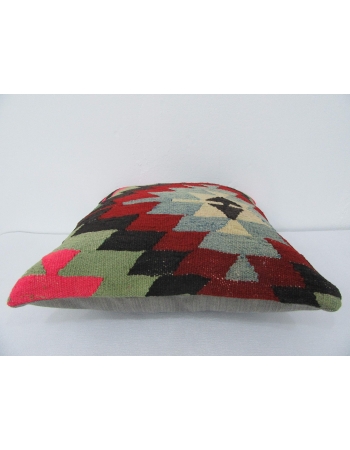 Vintage Turkish Kilim Pillow Cover