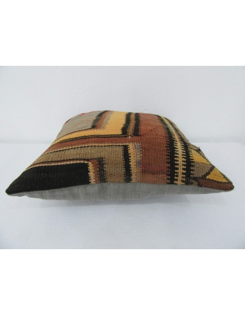 Decorative Vintage Turkish Kilim Pillow