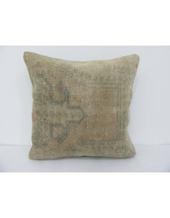 Vintage Faded Handmade Turkish Pillow