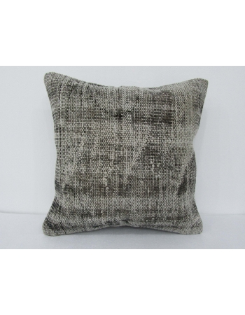 Vintage Gray Handmade Pillow Cover