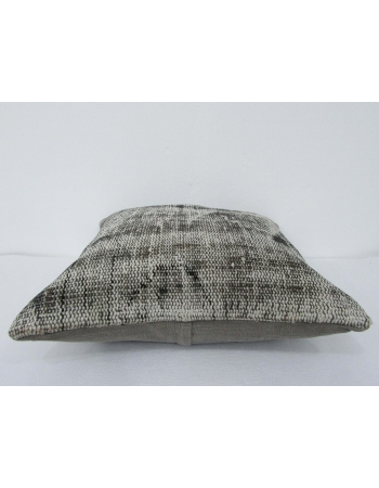 Vintage Gray Handmade Pillow Cover