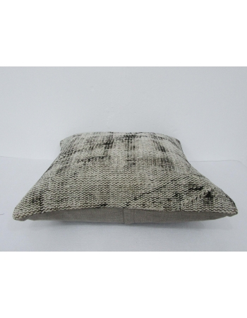 Gray Overdyed Vintage Pillow Cover